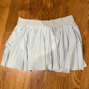 TNA baby blue tennis skirt + shorts